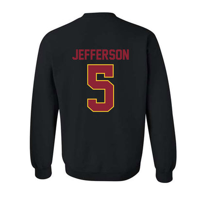 Iowa State - NCAA Men's Basketball : Joshua Jefferson - Classic Shersey Crewneck Sweatshirt-1