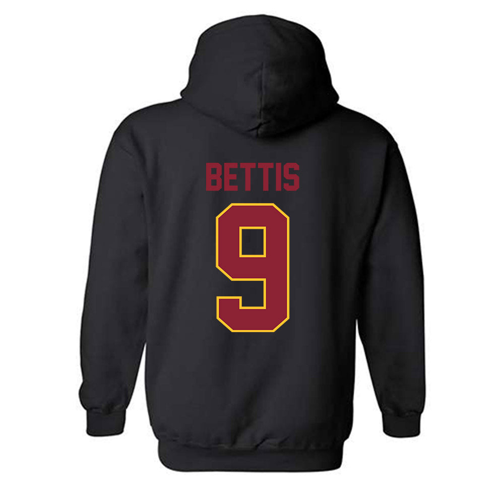 Iowa State - NCAA Women's Volleyball : Mesaiya Bettis - Classic Shersey Hooded Sweatshirt-1