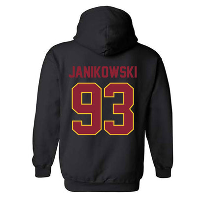 Iowa State - NCAA Football : Jack Janikowski - Classic Shersey Hooded Sweatshirt-1