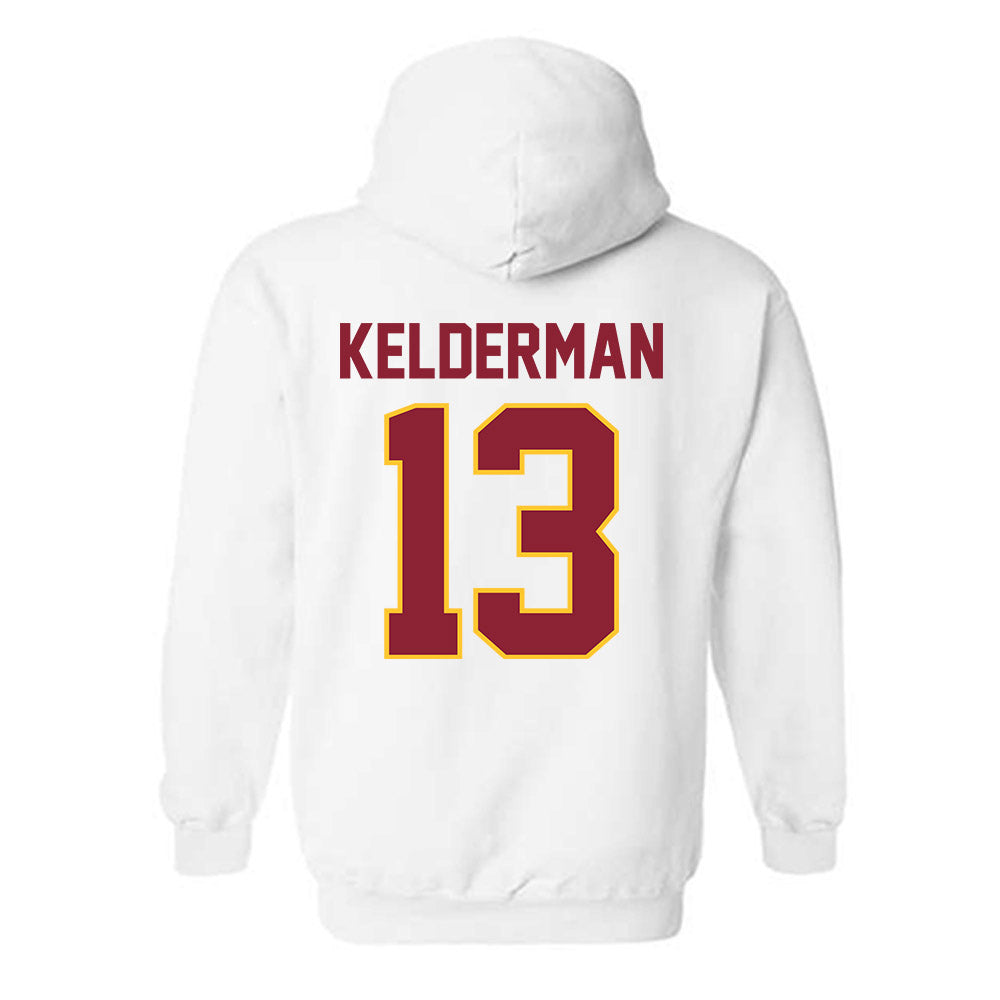 Iowa State - NCAA Men's Basketball : Cade Kelderman - Classic Shersey Hooded Sweatshirt-1