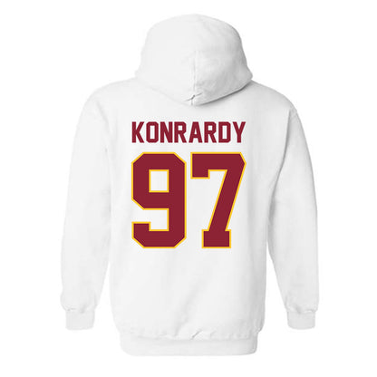 Iowa State - NCAA Football : Kyle Konrardy - Classic Shersey Hooded Sweatshirt