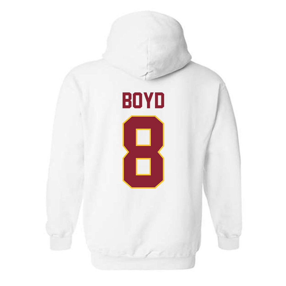 Iowa State - NCAA Football : Evan Boyd - Classic Shersey Hooded Sweatshirt-1