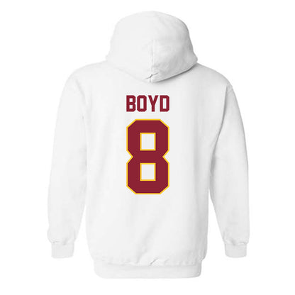 Iowa State - NCAA Football : Evan Boyd - Classic Shersey Hooded Sweatshirt-1
