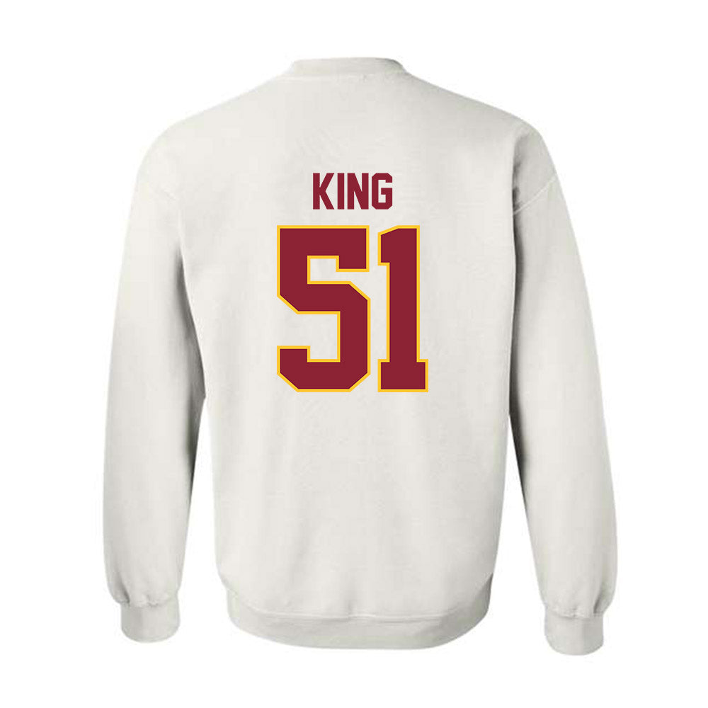 Iowa State - NCAA Football : Maasai King - Classic Shersey Crewneck Sweatshirt-1