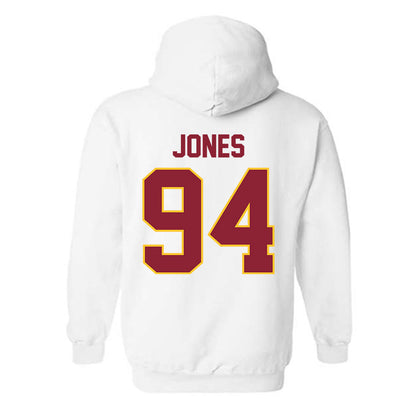 Iowa State - NCAA Football : Jake Jones - Classic Shersey Hooded Sweatshirt-1