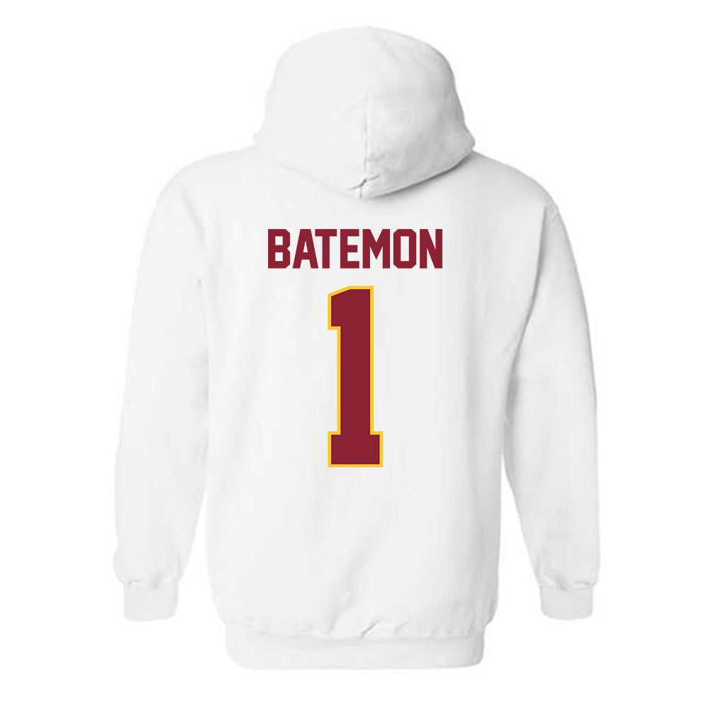 Iowa State - NCAA Men's Basketball : Jamarion Batemon - Classic Shersey Hooded Sweatshirt-1