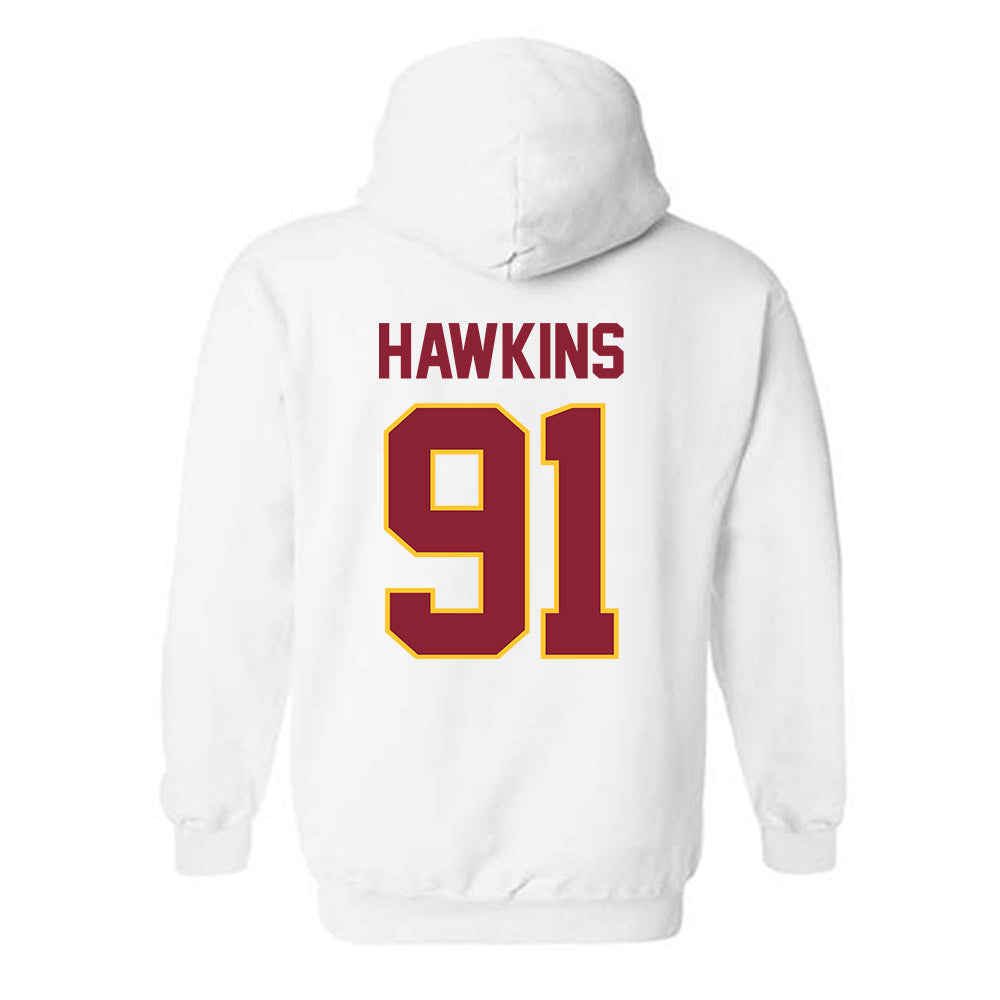 Iowa State - NCAA Football : Blake Hawkins - Classic Shersey Hooded Sweatshirt-1