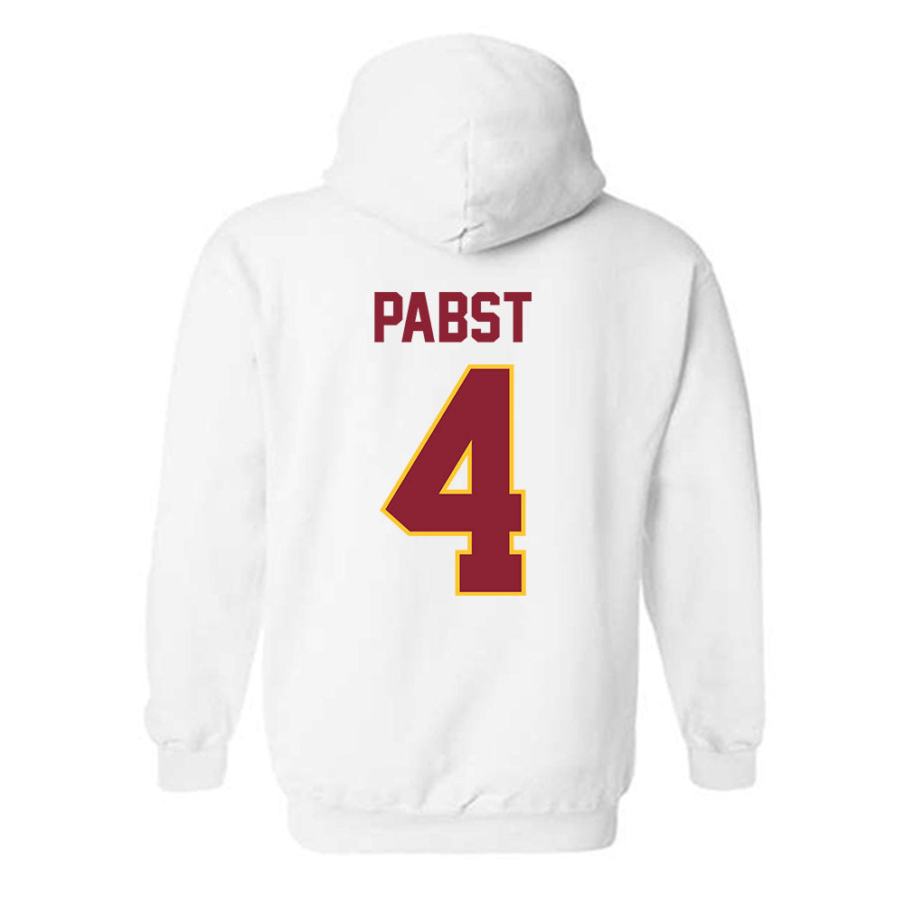 Iowa State - NCAA Football : Carter Pabst - Classic Shersey Hooded Sweatshirt-1