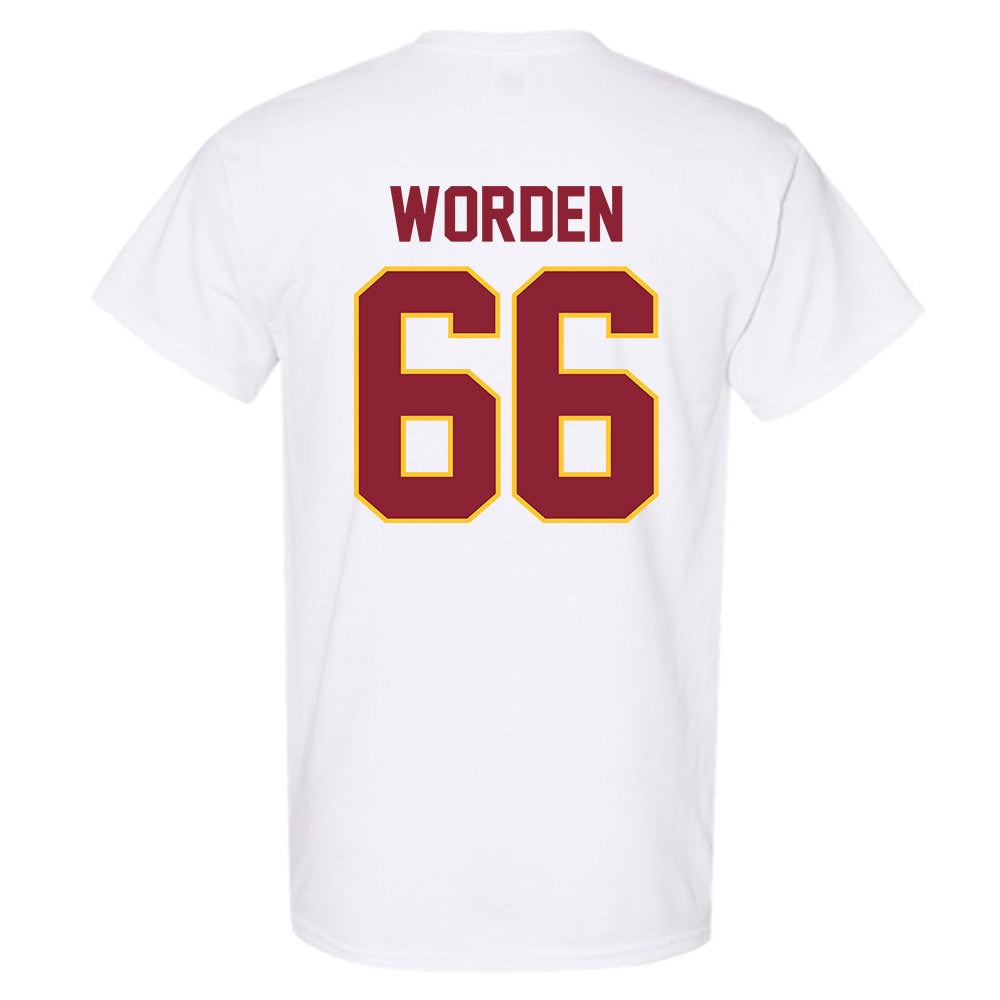 Iowa State - NCAA Football : Derek Worden - Classic Shersey T-Shirt-1