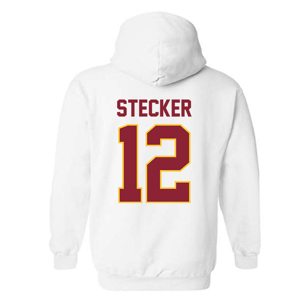 Iowa State - NCAA Football : Ethan Stecker - Classic Shersey Hooded Sweatshirt-1