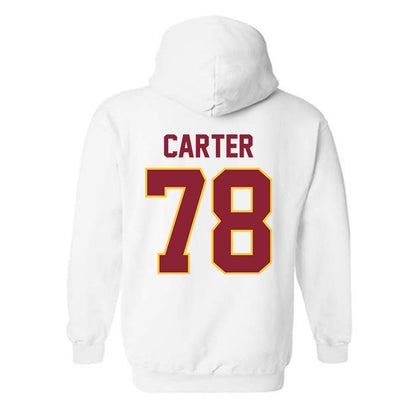 Iowa State - NCAA Football : DeAndre Carter - Classic Shersey Hooded Sweatshirt-1