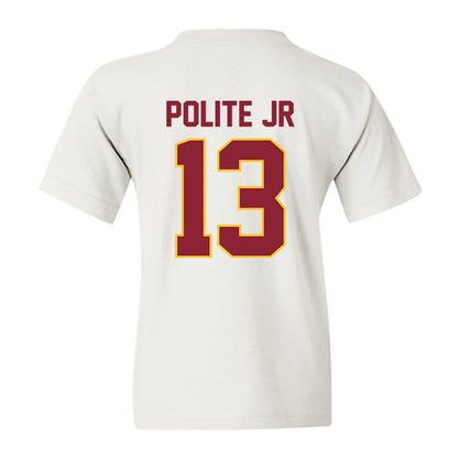 Iowa State - NCAA Football : Jamal Polite Jr - Classic Shersey Youth T-Shirt-1