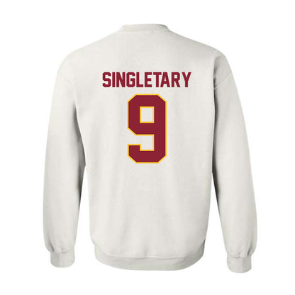 Iowa State - NCAA Football : Jaheim Singletary - Classic Shersey Crewneck Sweatshirt-1