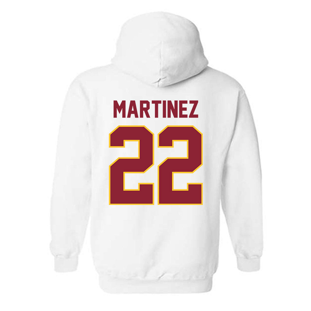 Iowa State - NCAA Football : Xavier Martinez - Classic Shersey Hooded Sweatshirt-1