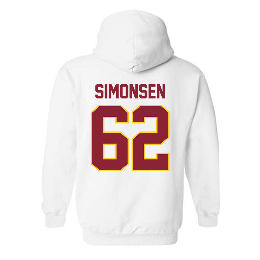 Iowa State - NCAA Football : Braden Simonsen - Classic Shersey Hooded Sweatshirt-1