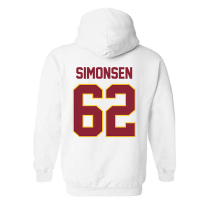 Iowa State - NCAA Football : Braden Simonsen - Classic Shersey Hooded Sweatshirt-1