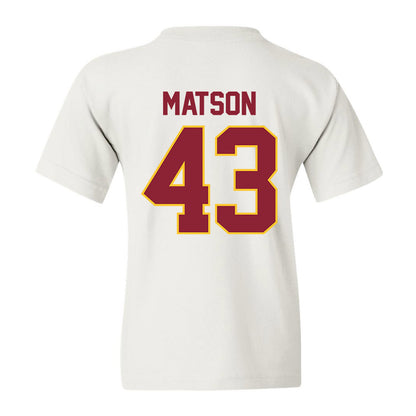Iowa State - NCAA Football : Caden Matson - Classic Shersey Youth T-Shirt
