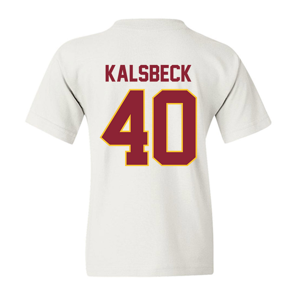 Iowa State - NCAA Football : Landon Kalsbeck - Classic Shersey Youth T-Shirt-1