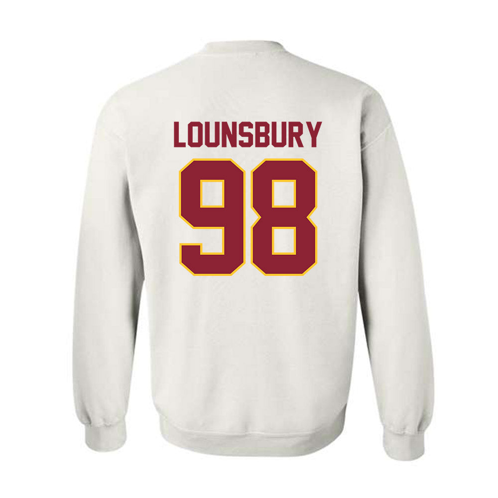 Iowa State - NCAA Football : Adlai Lounsbury - Classic Shersey Crewneck Sweatshirt-1