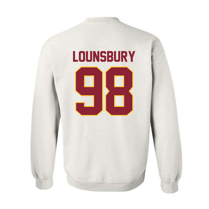 Iowa State - NCAA Football : Adlai Lounsbury - Classic Shersey Crewneck Sweatshirt-1