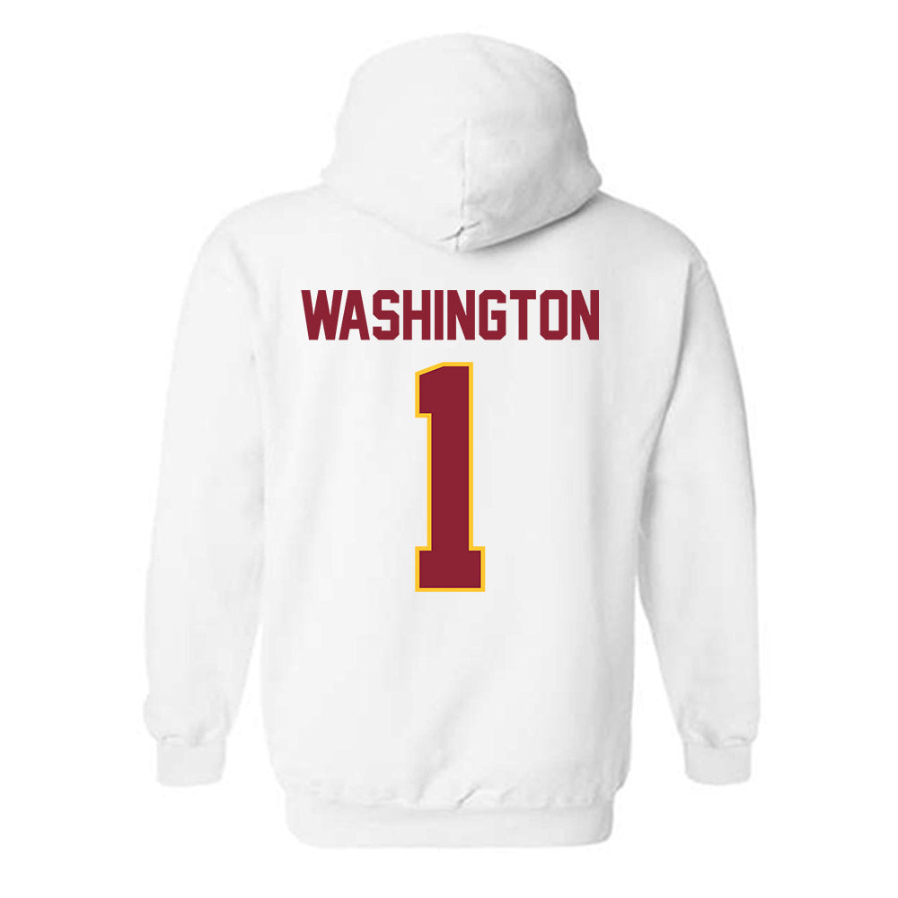 Iowa State - NCAA Football : Keyon Washington - Classic Shersey Hooded Sweatshirt-1