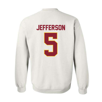 Iowa State - NCAA Men's Basketball : Joshua Jefferson - Classic Shersey Crewneck Sweatshirt-1