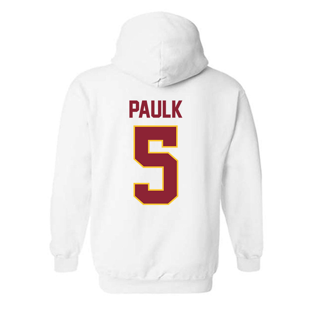 Iowa State - NCAA Women's Basketball : Evangelia Paulk - Classic Shersey Hooded Sweatshirt-1