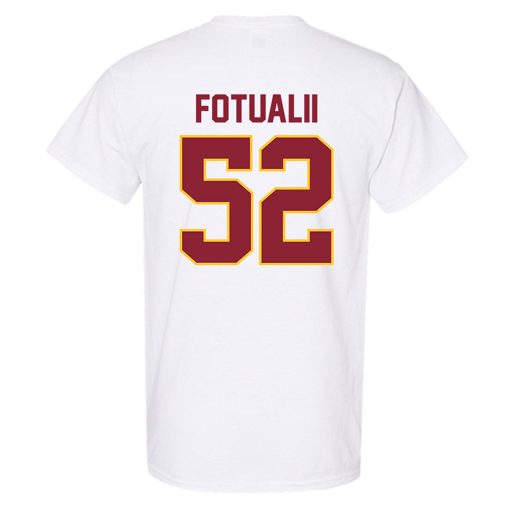 Iowa State - NCAA Football : Kingston Fotualii - Classic Shersey T-Shirt-1