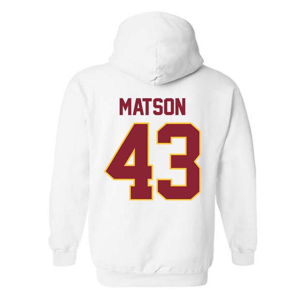 Iowa State - NCAA Football : Caden Matson - Classic Shersey Hooded Sweatshirt