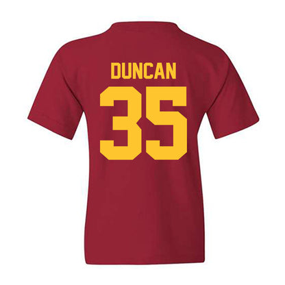 Iowa State - NCAA Football : Tayten Duncan - Classic Shersey Youth T-Shirt-1