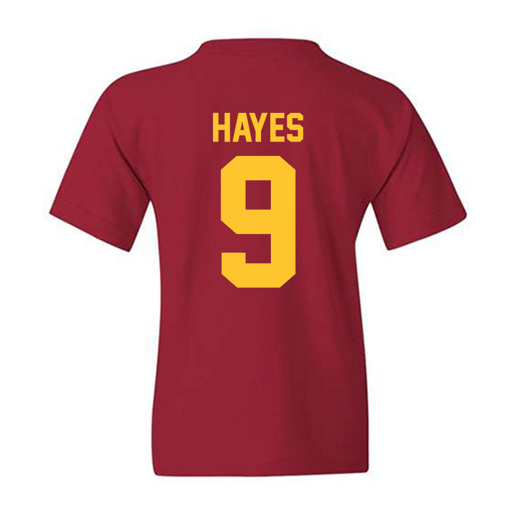 Iowa State - NCAA Football : Omari Hayes - Classic Shersey Youth T-Shirt-1