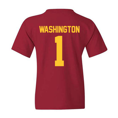 Iowa State - NCAA Football : Keyon Washington - Classic Shersey Youth T-Shirt-1