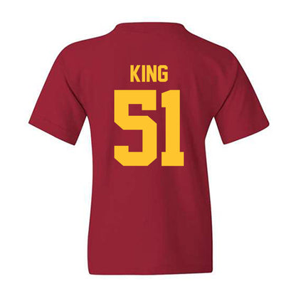 Iowa State - NCAA Football : Maasai King - Classic Shersey Youth T-Shirt-1
