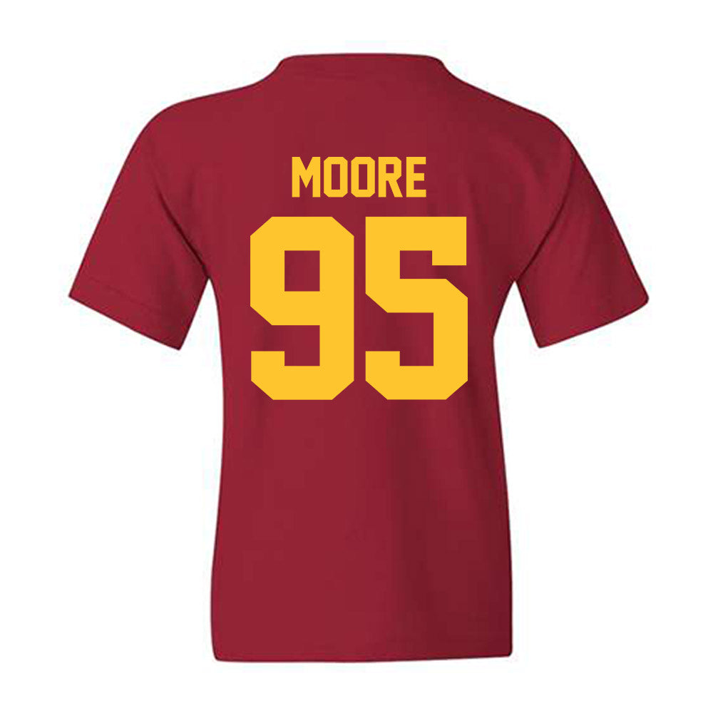Iowa State - NCAA Football : Kamori Moore - Classic Shersey Youth T-Shirt-1