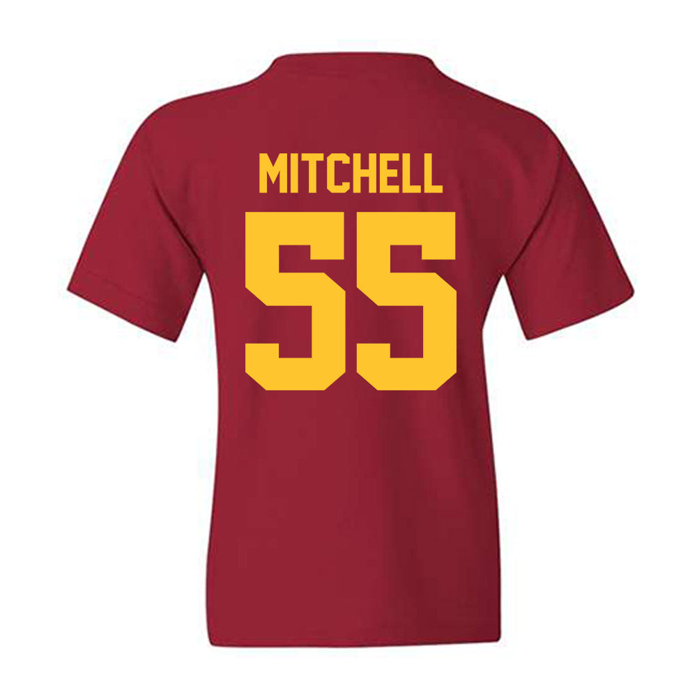 Iowa State - NCAA Men's Basketball : Xzavion Mitchell - Classic Shersey Youth T-Shirt-1