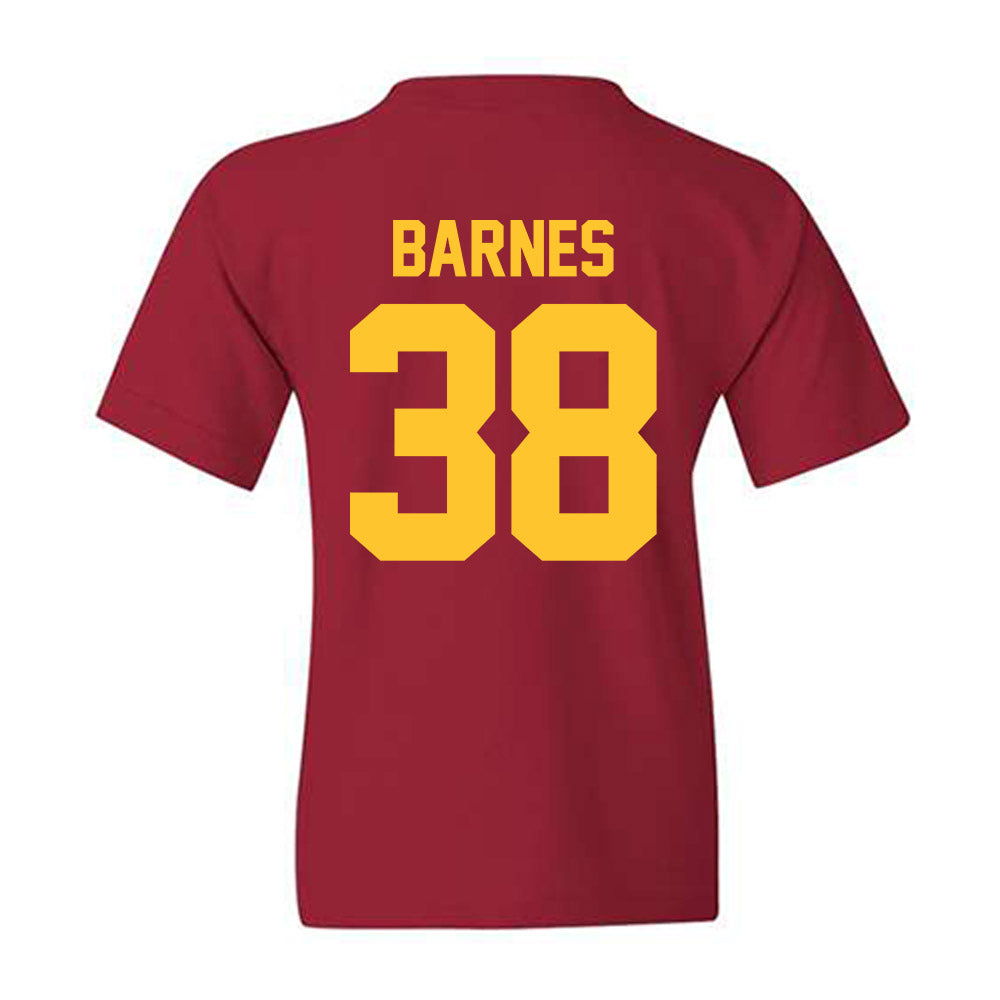 Iowa State - NCAA Football : Amiri Barnes - Classic Shersey Youth T-Shirt-1