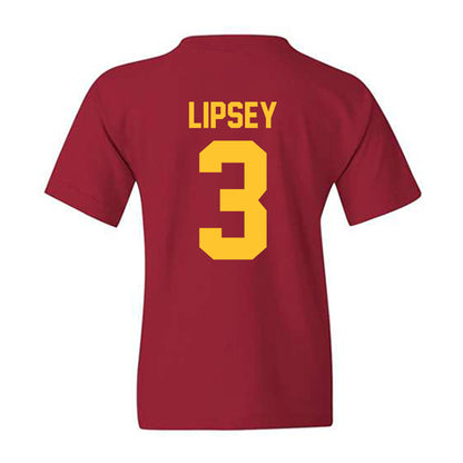 Iowa State - NCAA Men's Basketball : Tamin Lipsey - Classic Shersey Youth T-Shirt-1