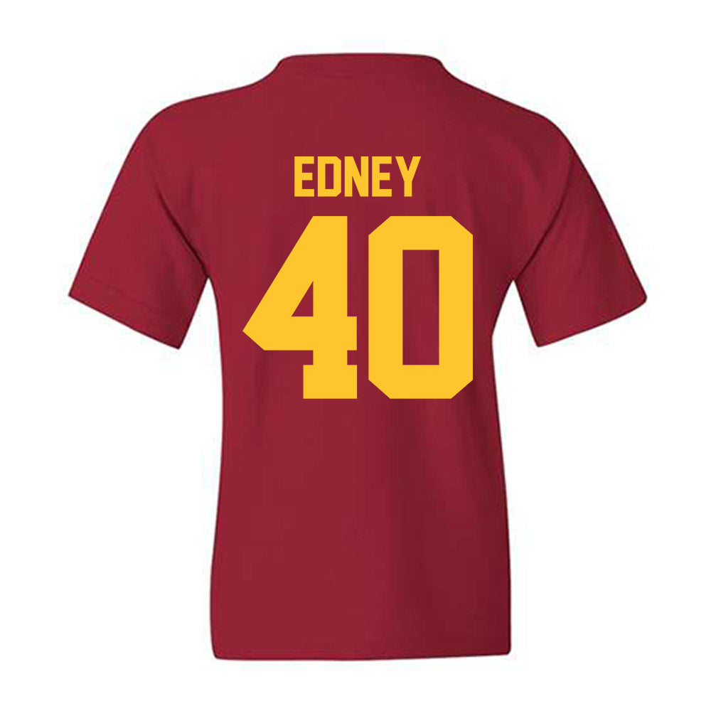 Iowa State - NCAA Football : Carson Edney - Classic Shersey Youth T-Shirt-1