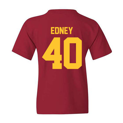 Iowa State - NCAA Football : Carson Edney - Classic Shersey Youth T-Shirt-1