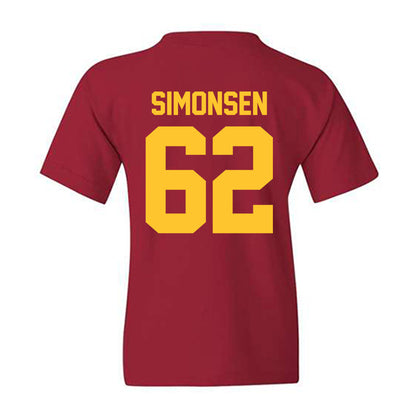 Iowa State - NCAA Football : Braden Simonsen - Classic Shersey Youth T-Shirt-1