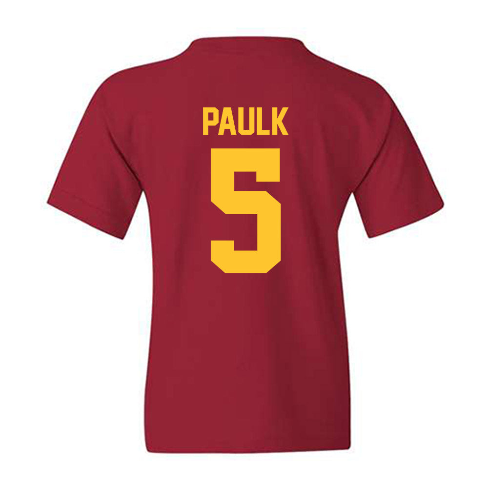 Iowa State - NCAA Women's Basketball : Evangelia Paulk - Classic Shersey Youth T-Shirt-1