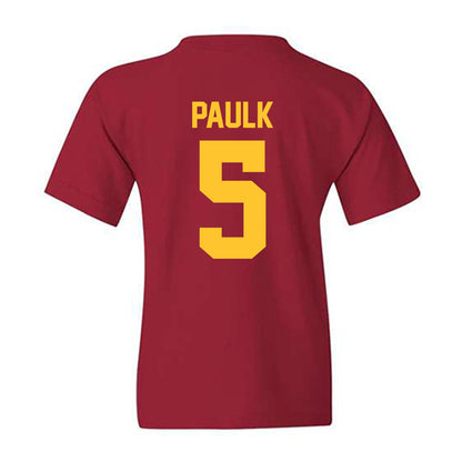 Iowa State - NCAA Women's Basketball : Evangelia Paulk - Classic Shersey Youth T-Shirt-1