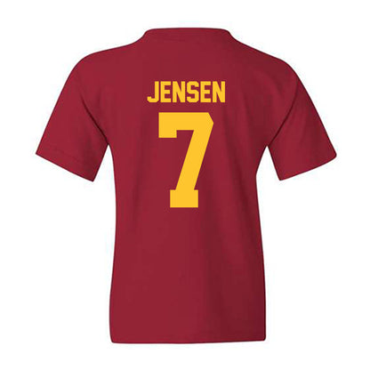 Iowa State - NCAA Women's Basketball : Freya Jensen - Classic Shersey Youth T-Shirt-1