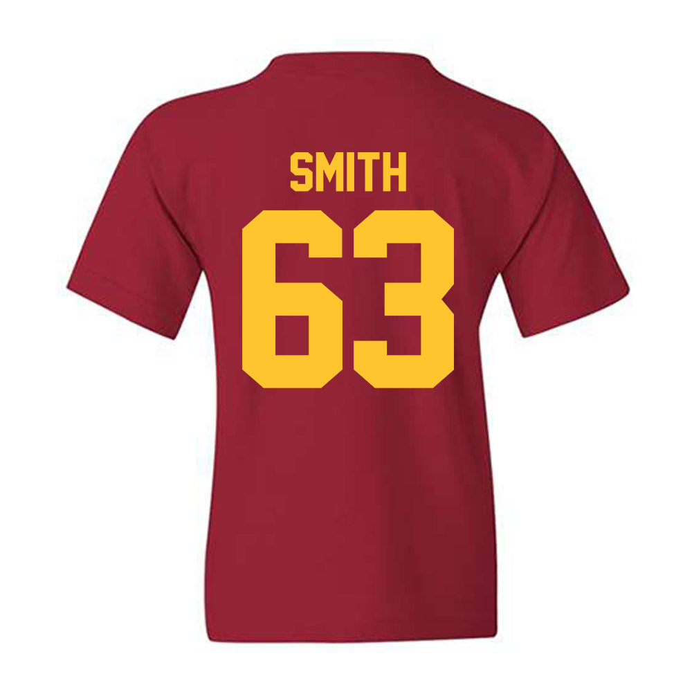 Iowa State - NCAA Football : Braden Smith - Classic Shersey Youth T-Shirt-1