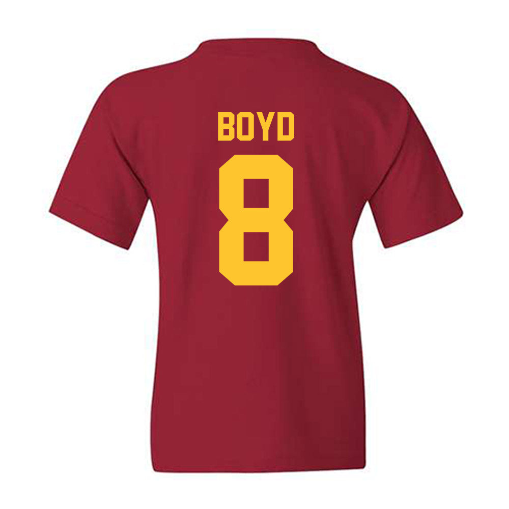Iowa State - NCAA Football : Evan Boyd - Classic Shersey Youth T-Shirt-1