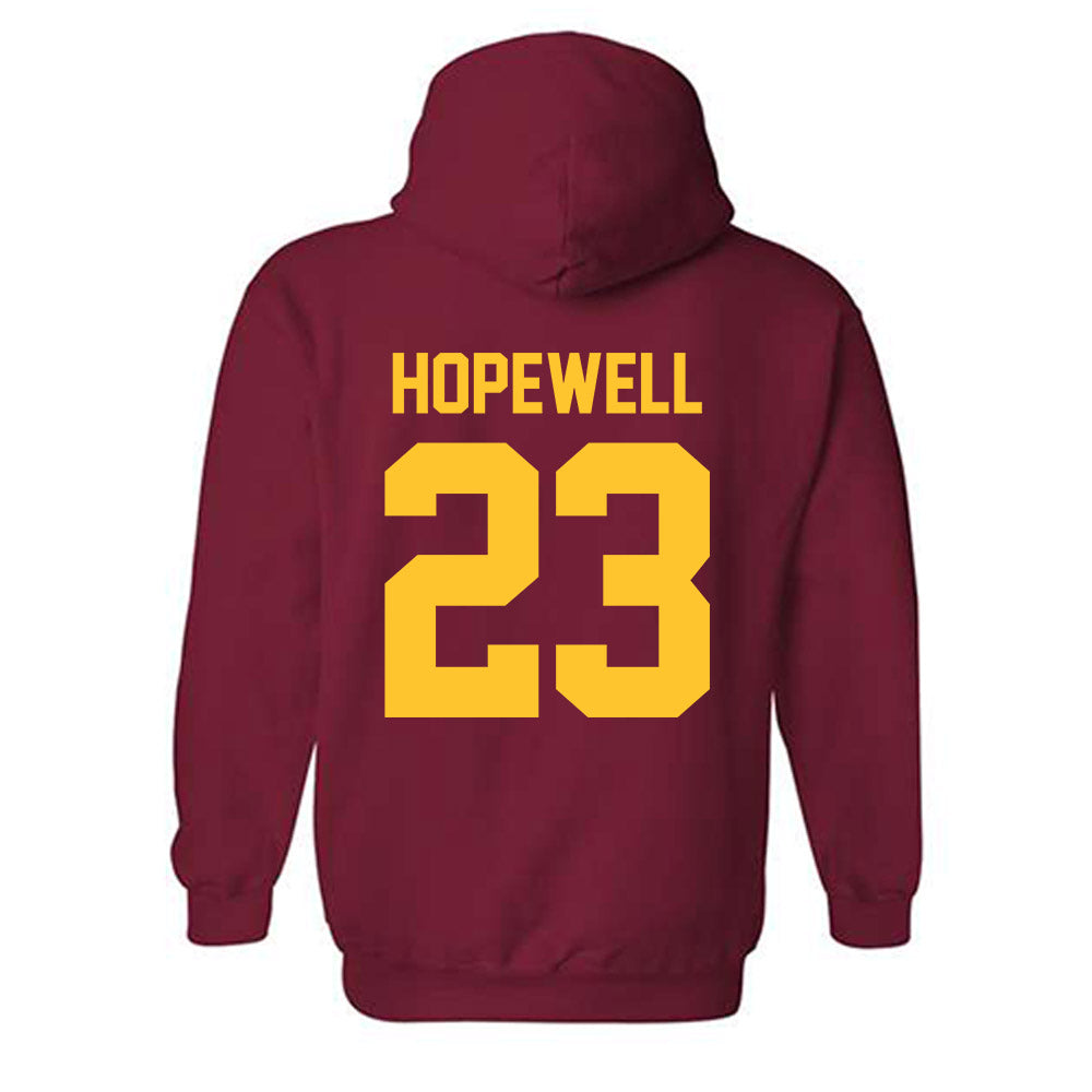 Iowa State - NCAA Women's Soccer : Erin Hopewell - Classic Shersey Hooded Sweatshirt-1