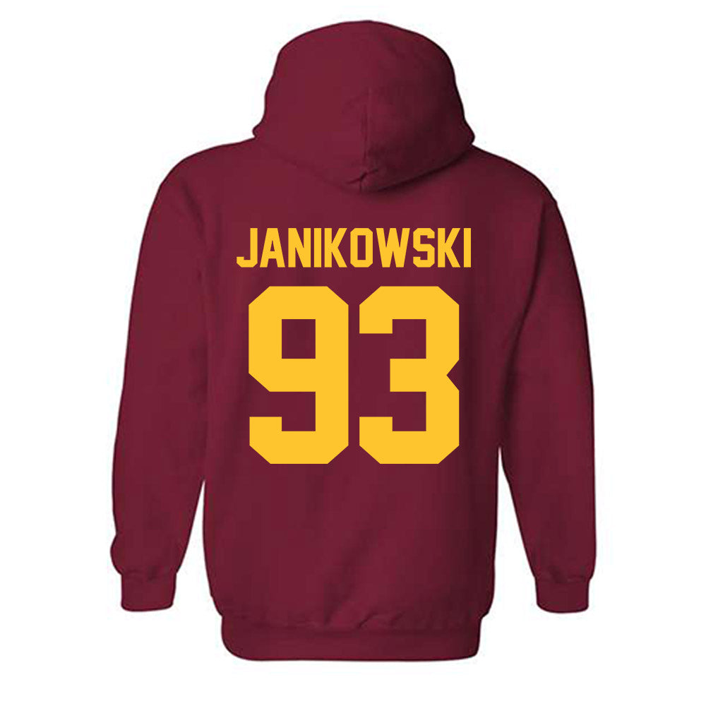 Iowa State - NCAA Football : Jack Janikowski - Classic Shersey Hooded Sweatshirt-1
