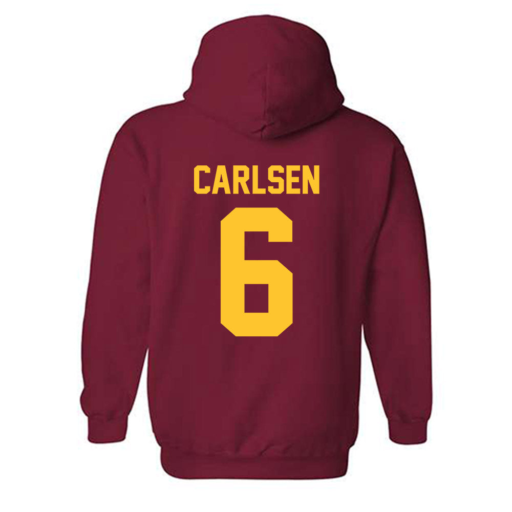 Iowa State - NCAA Women's Volleyball : baileigh carlsen - Classic Shersey Hooded Sweatshirt-1