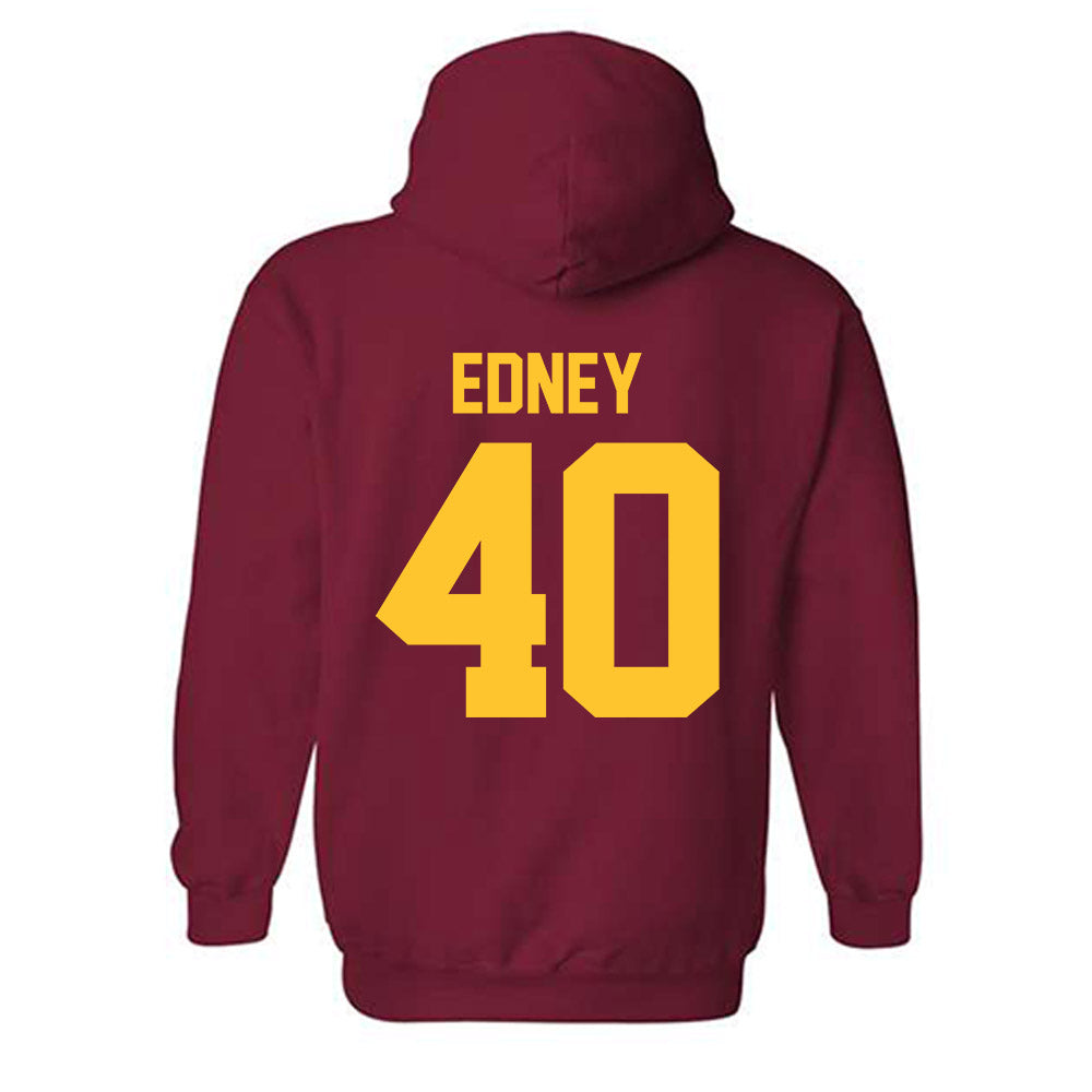 Iowa State - NCAA Football : Carson Edney - Classic Shersey Hooded Sweatshirt-1
