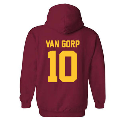 Iowa State - NCAA Women's Volleyball : Rachel Van Gorp - Classic Shersey Hooded Sweatshirt-1